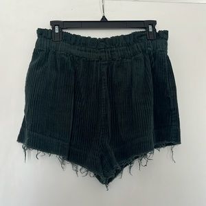 Urban Outfitters Corduroy Distressed Shorts